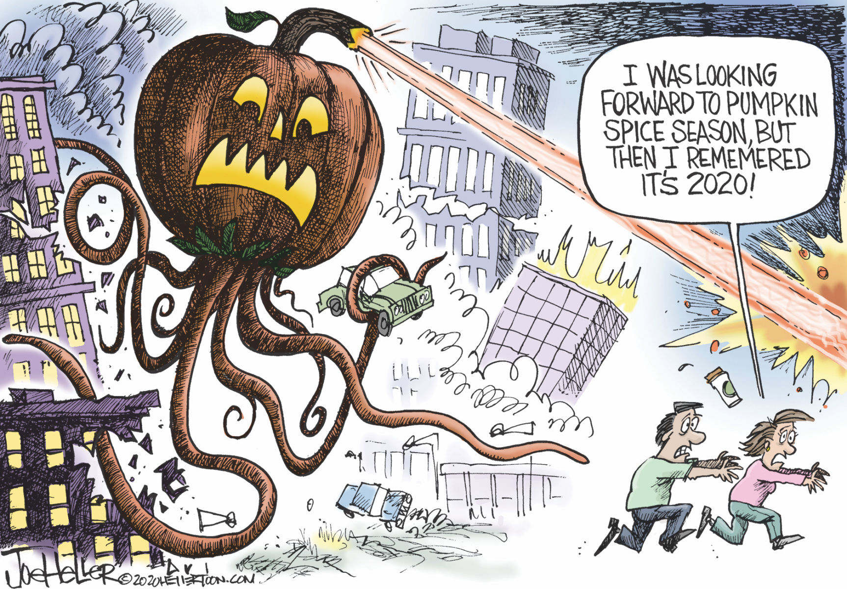 Pumpkin spice in 2020
